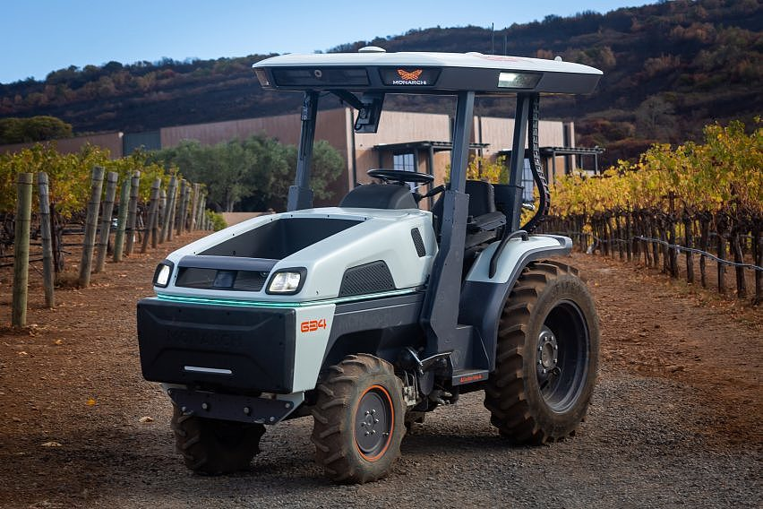 Monarch Tractor,拖拉机,减少尾气排放,生产力,