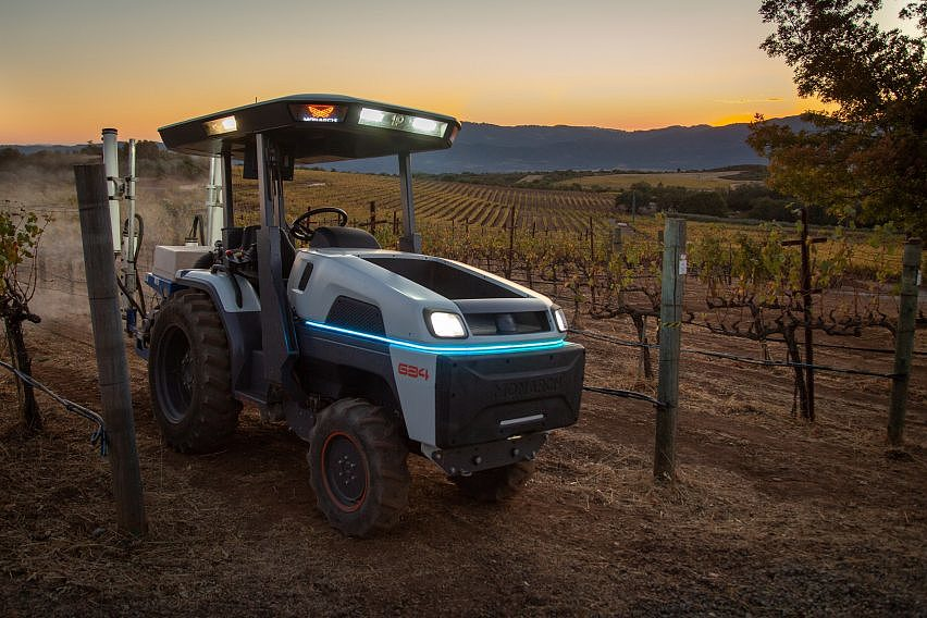 Monarch Tractor,拖拉机,减少尾气排放,生产力,