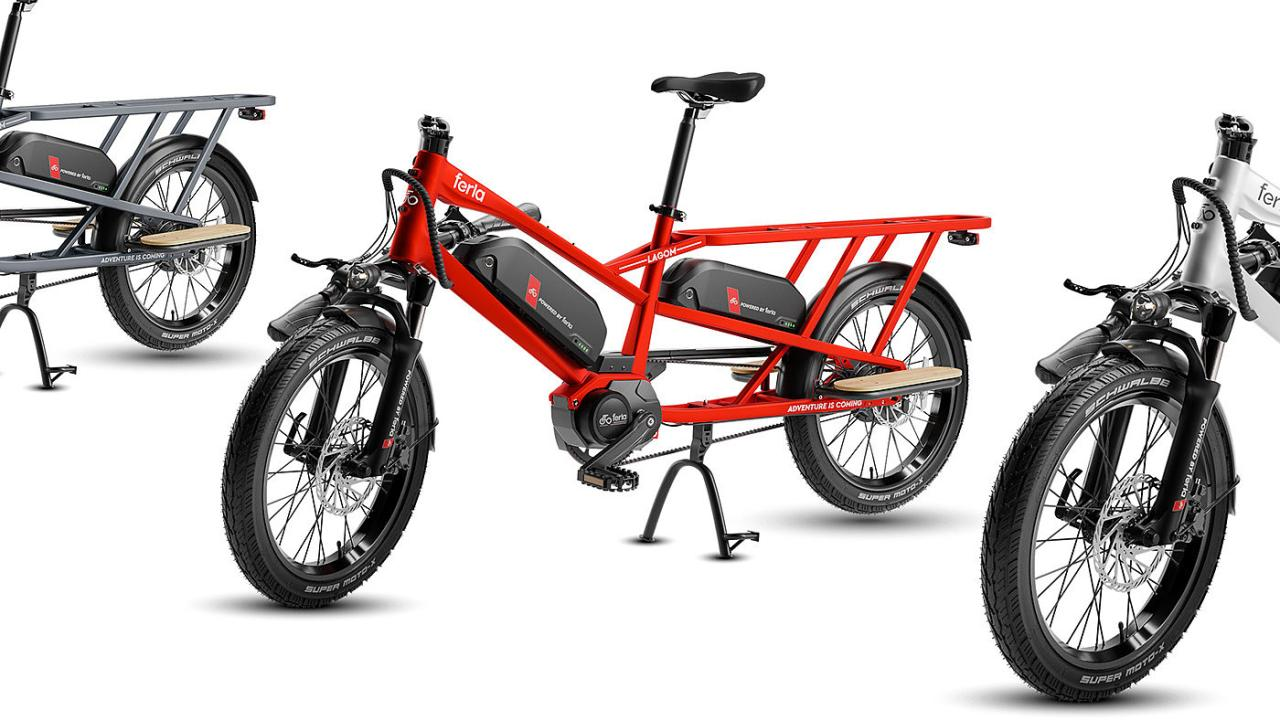 LAGOM,电动载货自行车,电动自行车,交通工具,